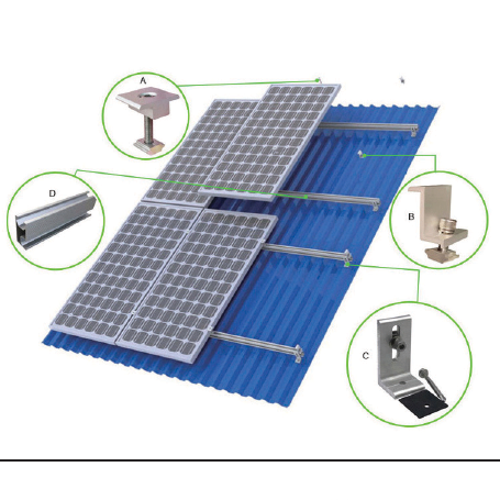 Solar Mounting Aluminium Rail